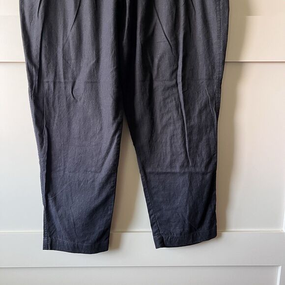 Lucky Brand Cotton Pants Womens Large Black Elastic Waist Drawstring Comfort - Picture 5 of 16